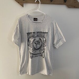 Harley-Davidson Light Gray Graphic Tee
